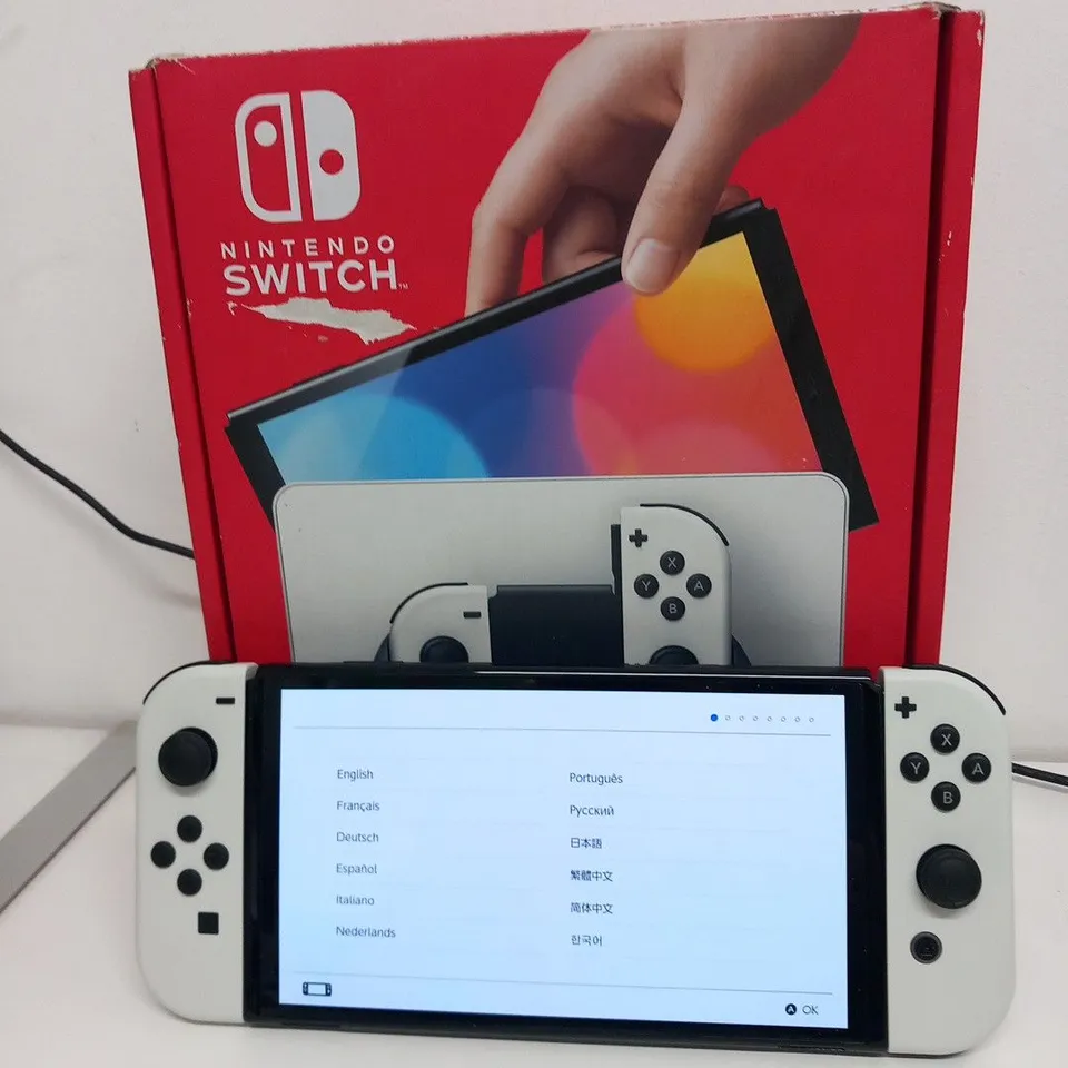 BOXED NINTENDO SWITCH OLED MODEL