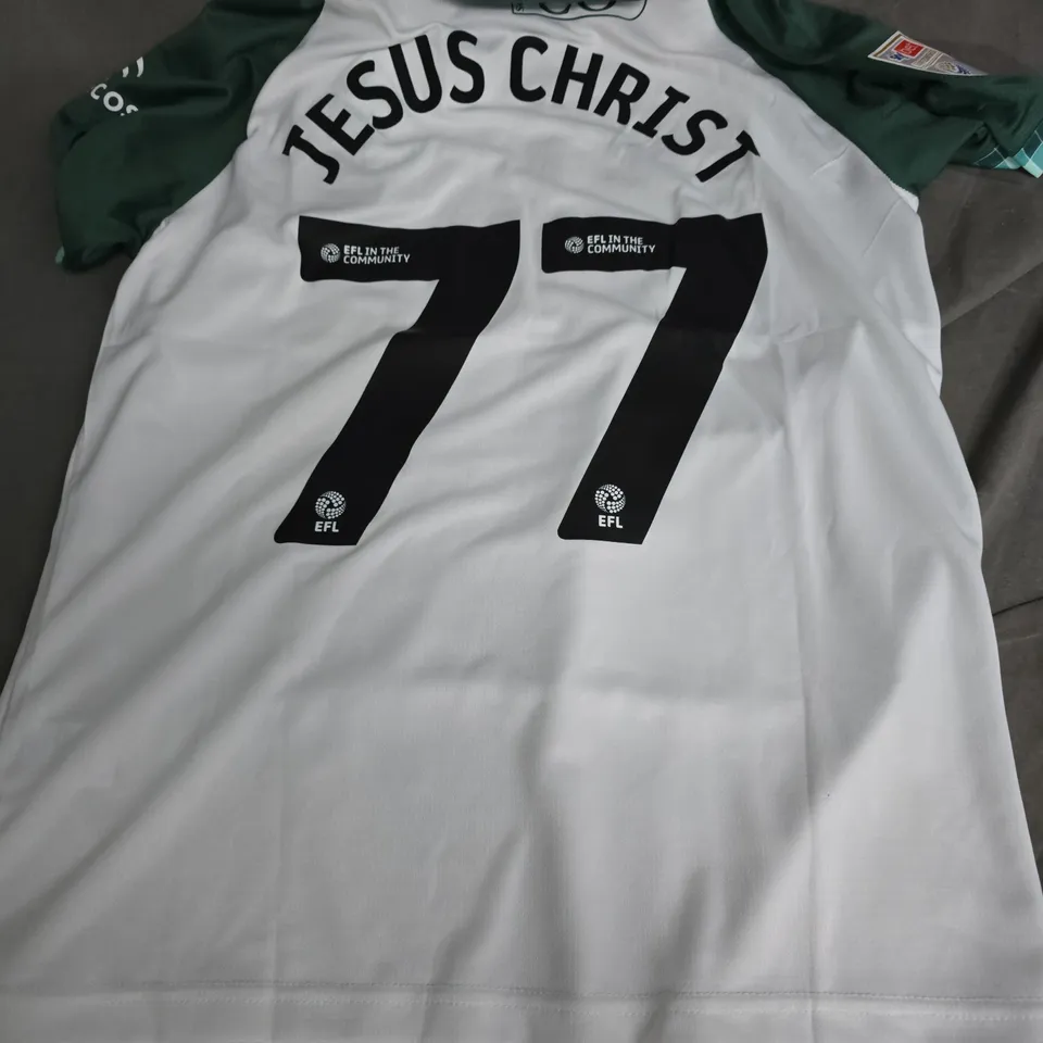 CASTORE MIDDELSBROUGH JERSEY (#77 - JESUS CHRIST) - MEDIUM