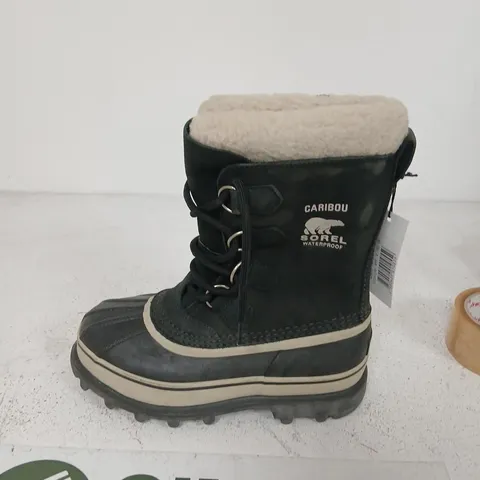 SOREL CARIBOU WOMEN'S WINTER BOOTS – UK 5 (EU 39), BLACK
