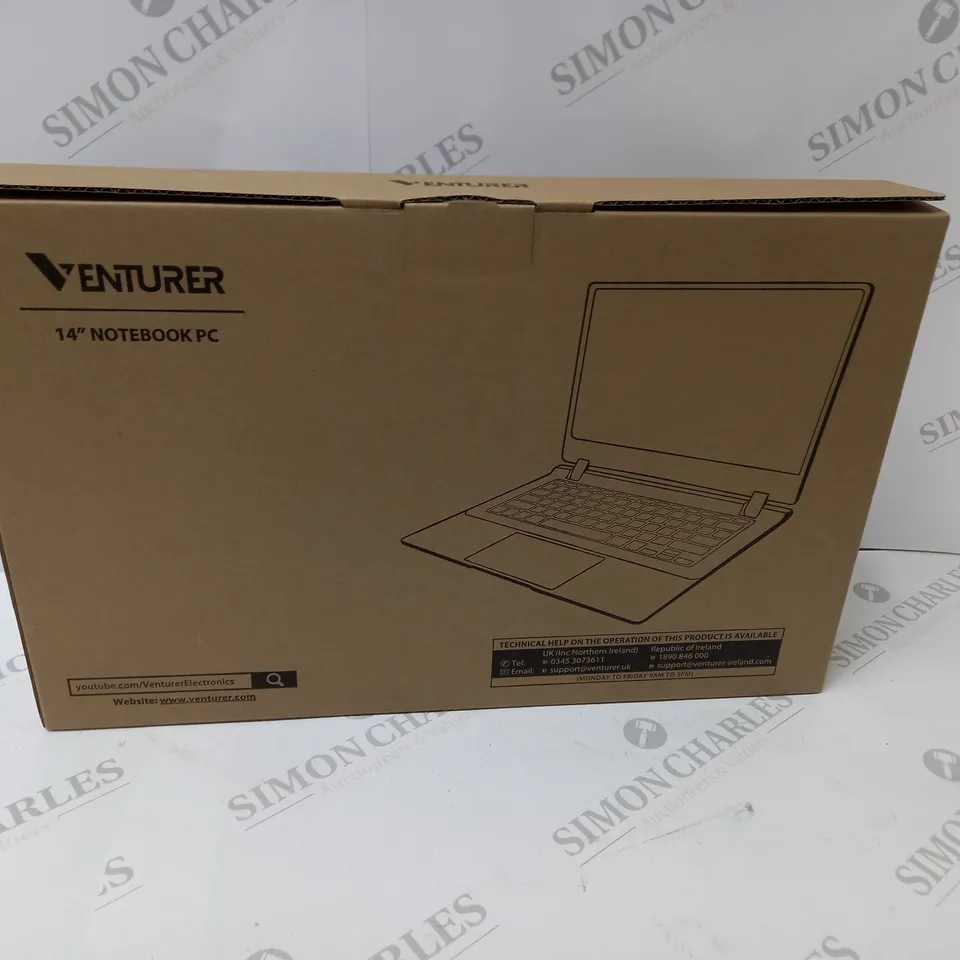BRAND NEW BOXED VENTURER EUROPA 14 PLUS 14" NOTEBOOK PC