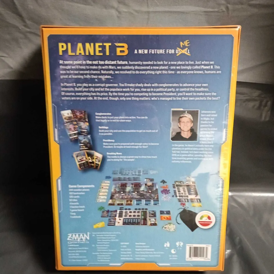 SEALED PLANET-B BOARD GAME