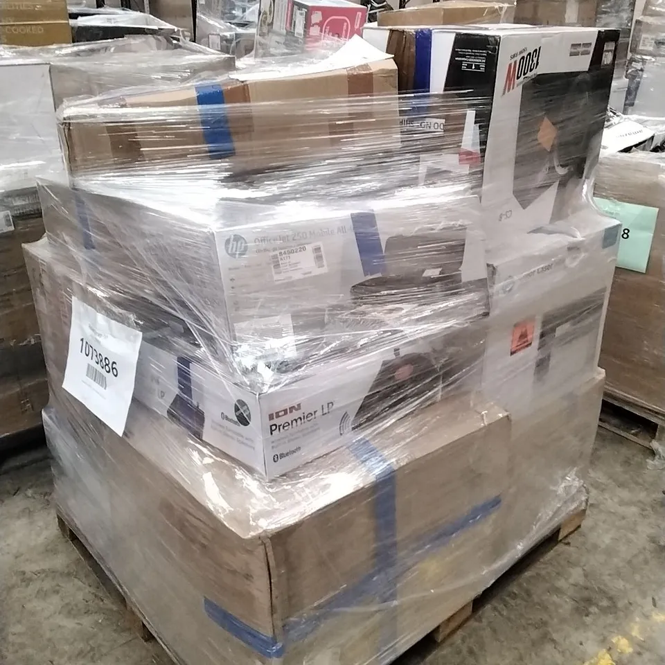 PALLET OF APPROXIMATELY 15 UNPROCESSED RAW RETURN HOUSEHOLD AND ELECTRICAL GOODS TO INCLUDE;