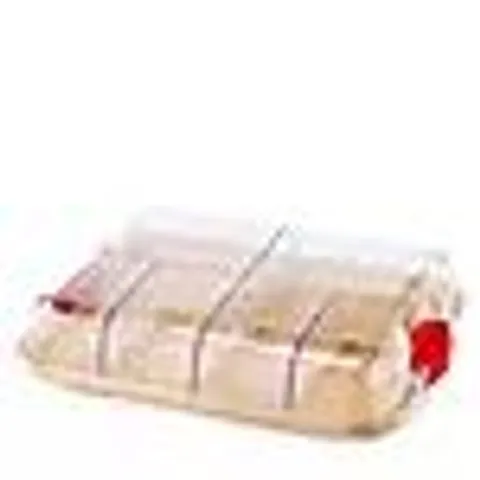 FARBERWARE BAMBOO SHARING BOARD WITH LOCKING LID
