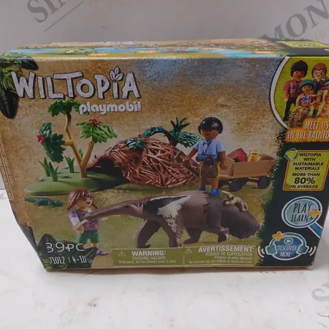 BOXED PLAYMOBIL 71012 WILTOPIA ANTEATER