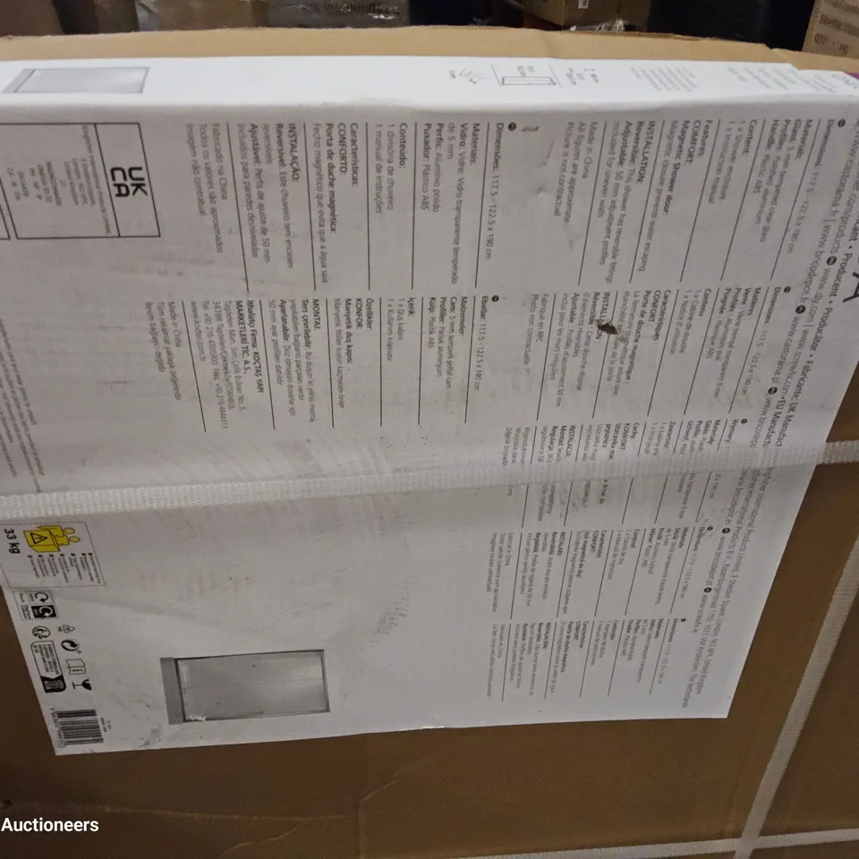 BOXED COOKE& LEWIS ONEGA SLIDING DOOR