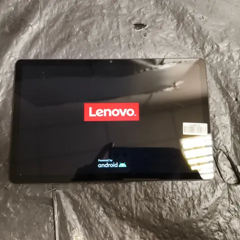 LENOVO ANDROID TABLET – FRONT CAMERA VISIBLE, DOLBY ATMOS LABEL ON REAR