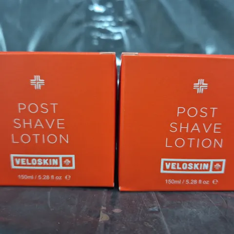 BOX OF APPROXIMATELY 12 VELOSKIN POST SHAVE LOTION (150ML)