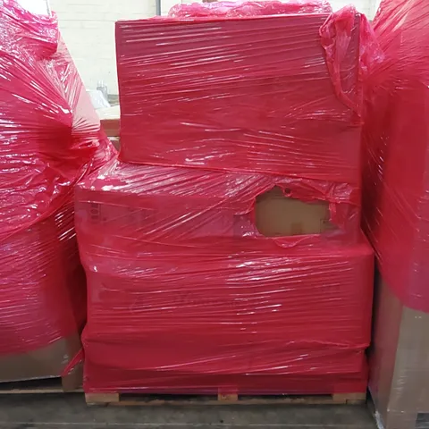 PALLET OF ASSORTED ITEMS INCLUDING: OFFICE CHAIR, COFFEE TABLE ECT.