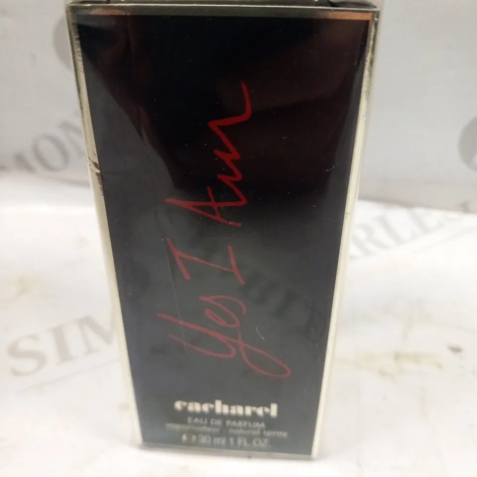 BOXED AND SEALED EACHAREL YES I AM EAU DE PARFUM 30ML