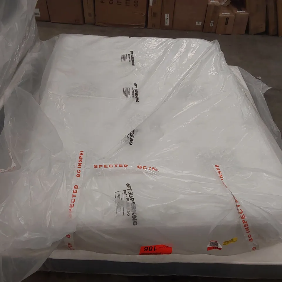 QUALITY BAGGED TARON 23CM MEMORY FOAM POCKET SPRUNG MATTRESS - 135CM DOUBLE