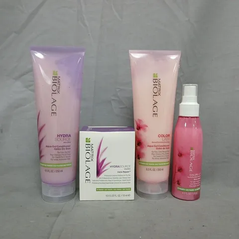 BOX OF APPROXIMATELY 10 ASSORTED MATRIX BIOLAGE COSMETIC ITEMS - COLLECTION ONLY