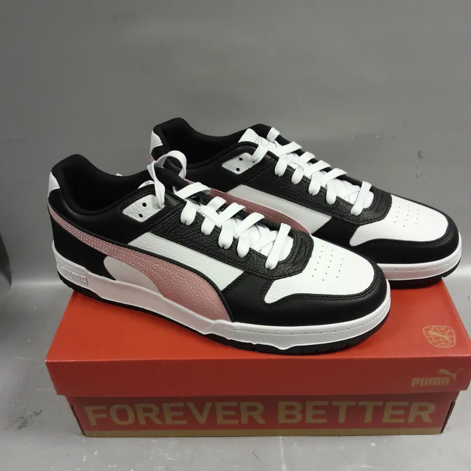 BOXED PAIR OF PUMA RBD GAME LOW TRAINERS - 11