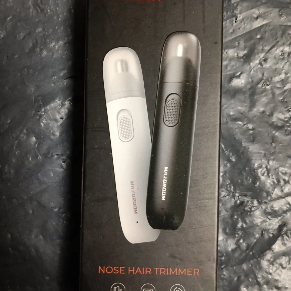 MAXGROOM NOSE HAIR TRIMMER – DUAL HEAD
