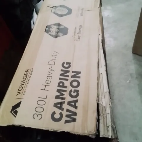 BOXED VOYAGER 300L HEAVY DUTY CAMPING WAGON 