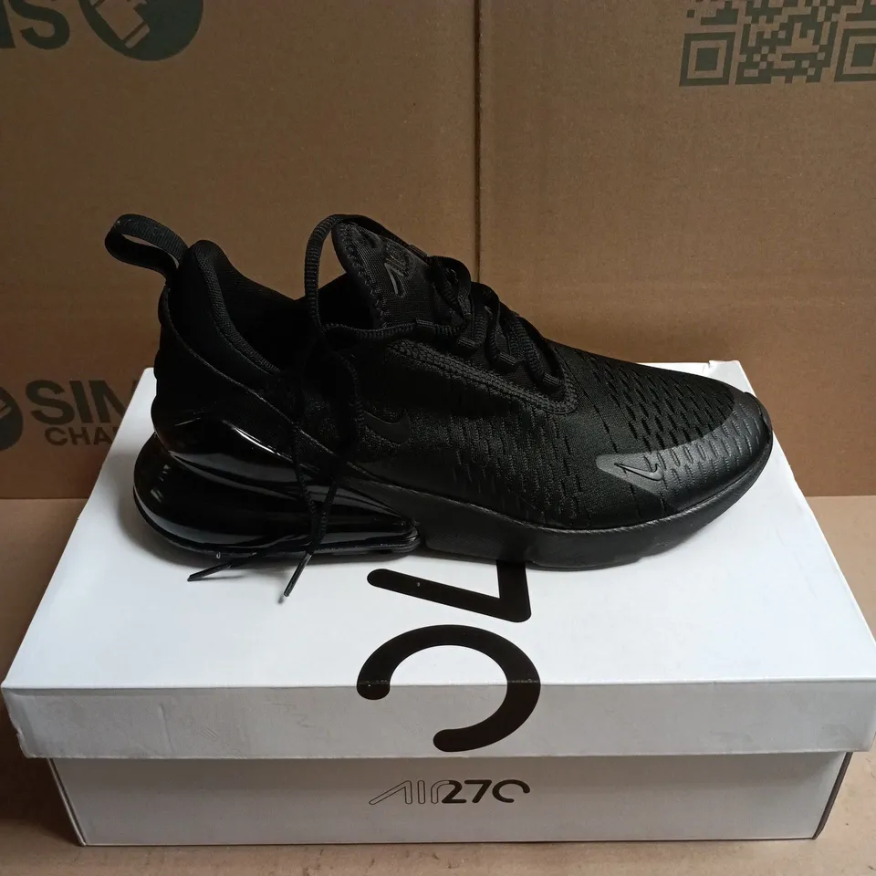 BOXED PAIR OF NIKE AIR MAX 270 TRAINERS - 8