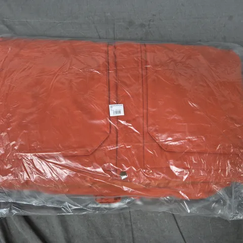 MOUNTAIN WAREHOUSE COASTLINE BORG LINED FOUR POCKET JACKET – ORANGE – UK SIZE L