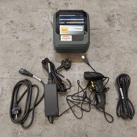 BOXED DHL LABEL PRINTER AND ARCADE SCANNER (1 BOX)