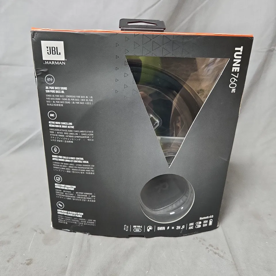 JBL TUNE 760NC WIRELESS HEADPHONES – BOXED