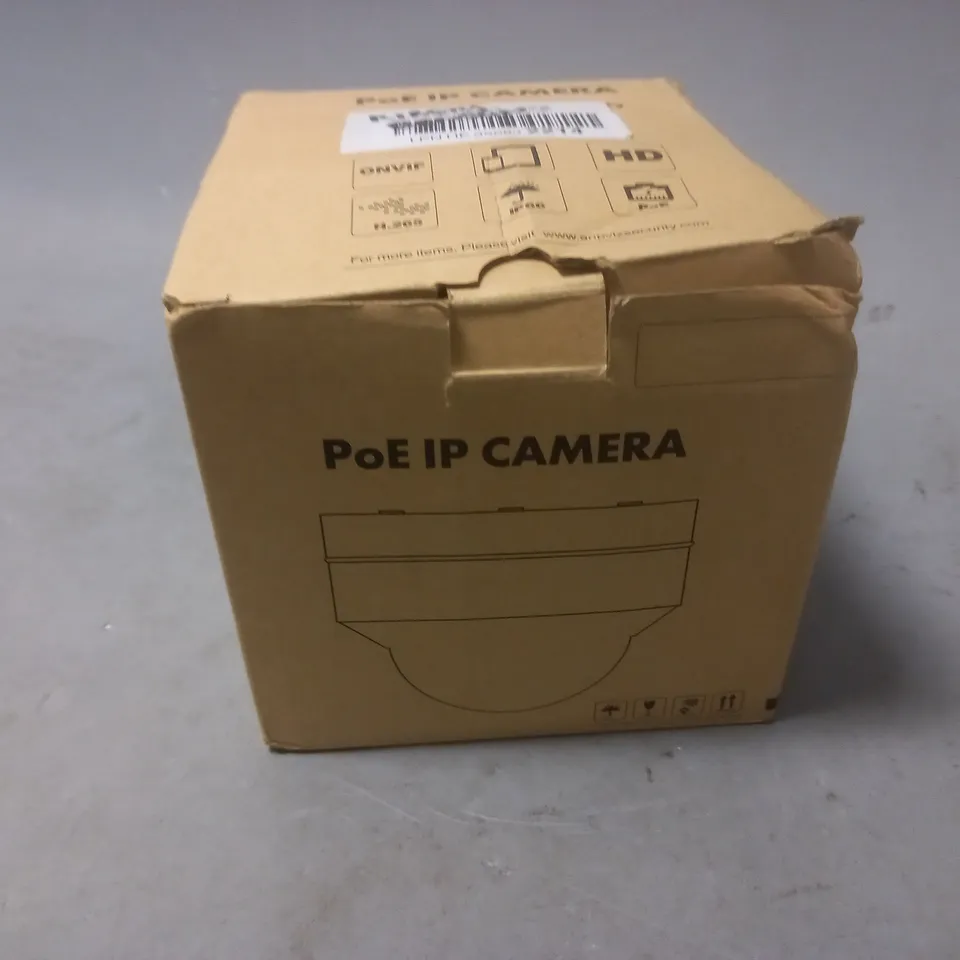 BOXED POE IP CAMERA 