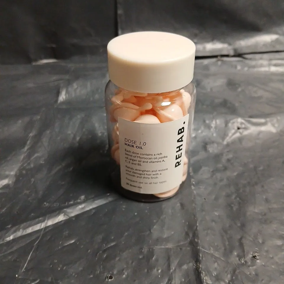 REHAB DOSE 1.0 HAIR OIL CAPSULES 30 DOSES