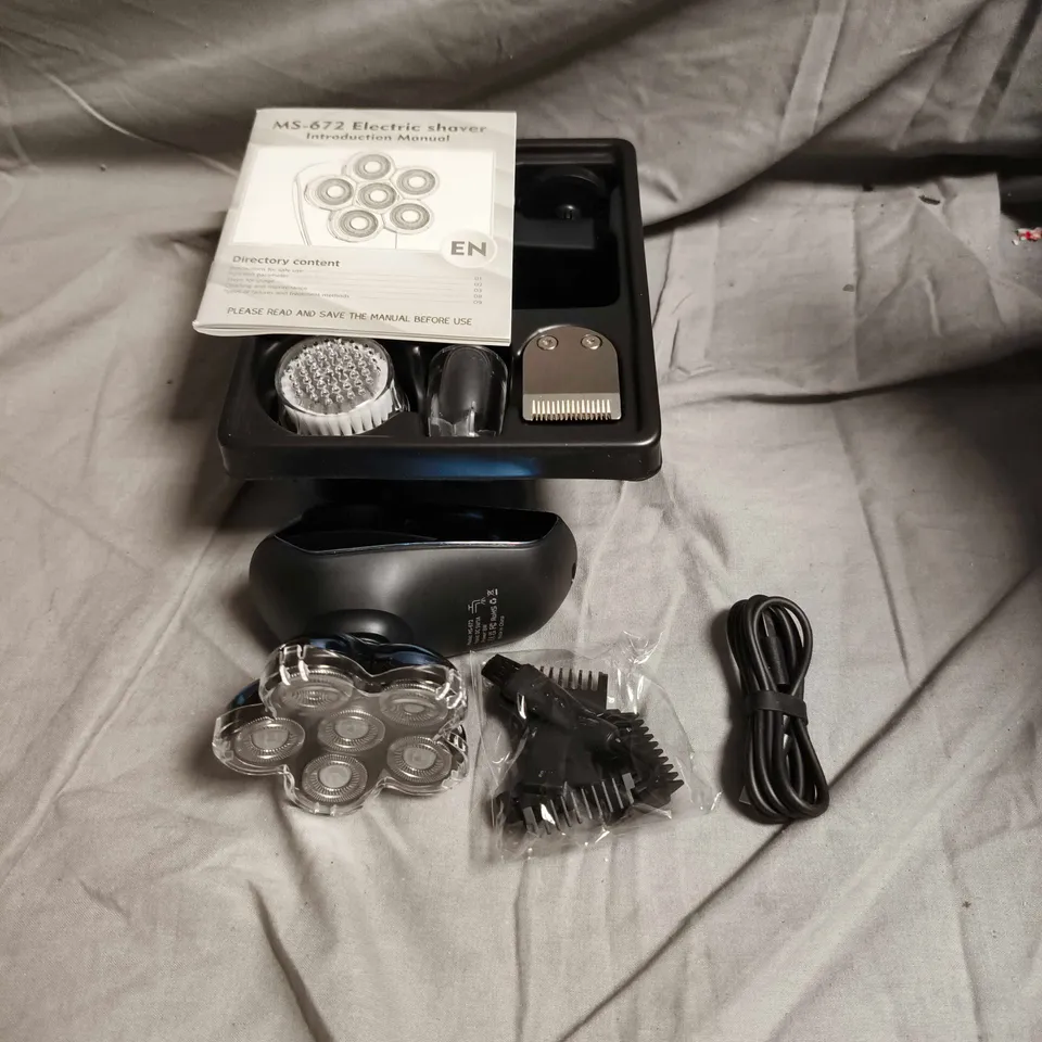 STRONG SHAVER 5-IN-1 GROOMING KIT – WET & DRY (MS-672) – BOXED 