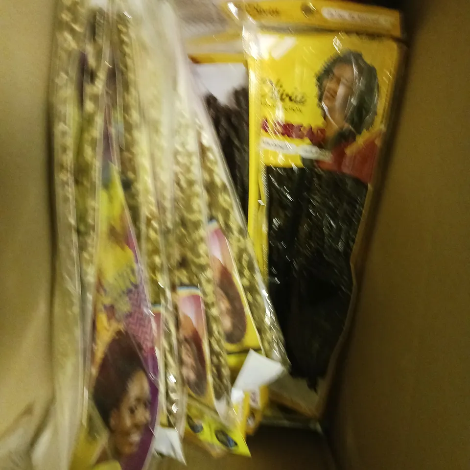 APPROXIMATELY 20 SEALED OLIVIA HAIR PIECES IN ASSORTED COLOURS & STYLES	