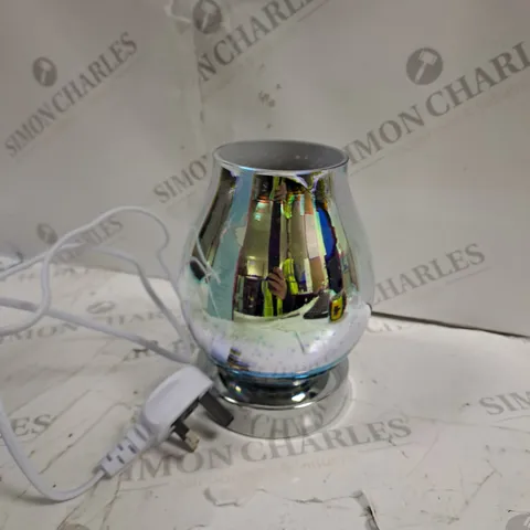 BOXED SENSE AROMA 3D FRAGRANCE WARMER- fireworks silver base