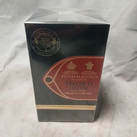 BOXED AND SEALED PENHALIGON'S HALFETI LEATHER EAU DE PARFUM 100ML