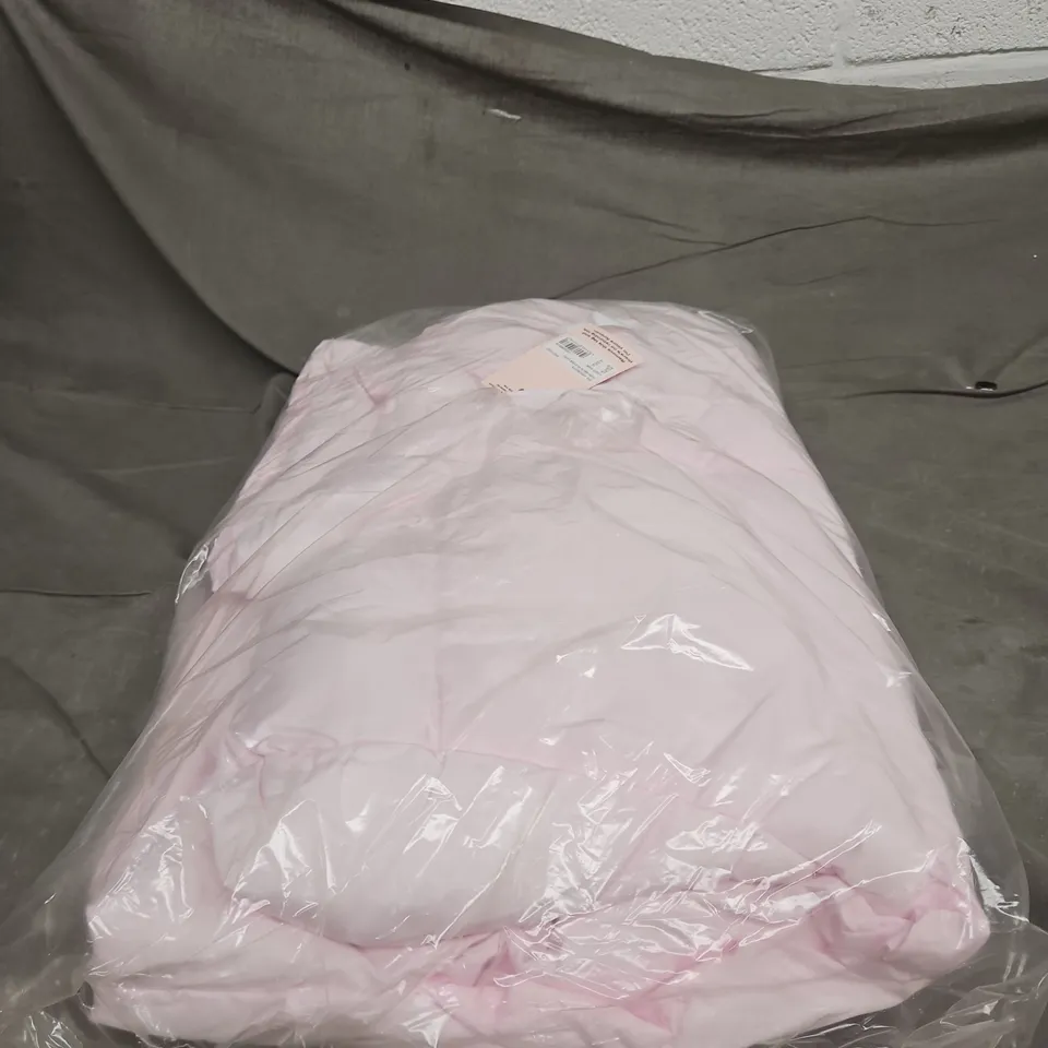 MISSGUIDED HIGH NECK PUFFER COAT - LIGHT PINK, UK 14