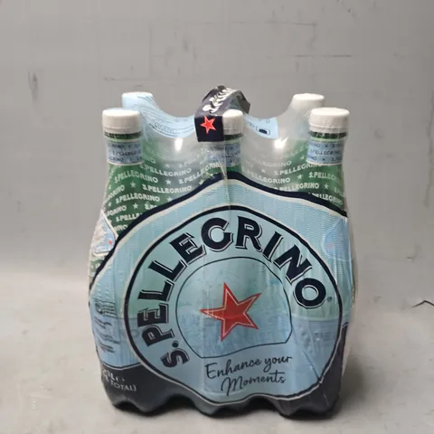 SAN PELLEGRINO SPARKLING NATURAL MINERAL WATER 6X1L