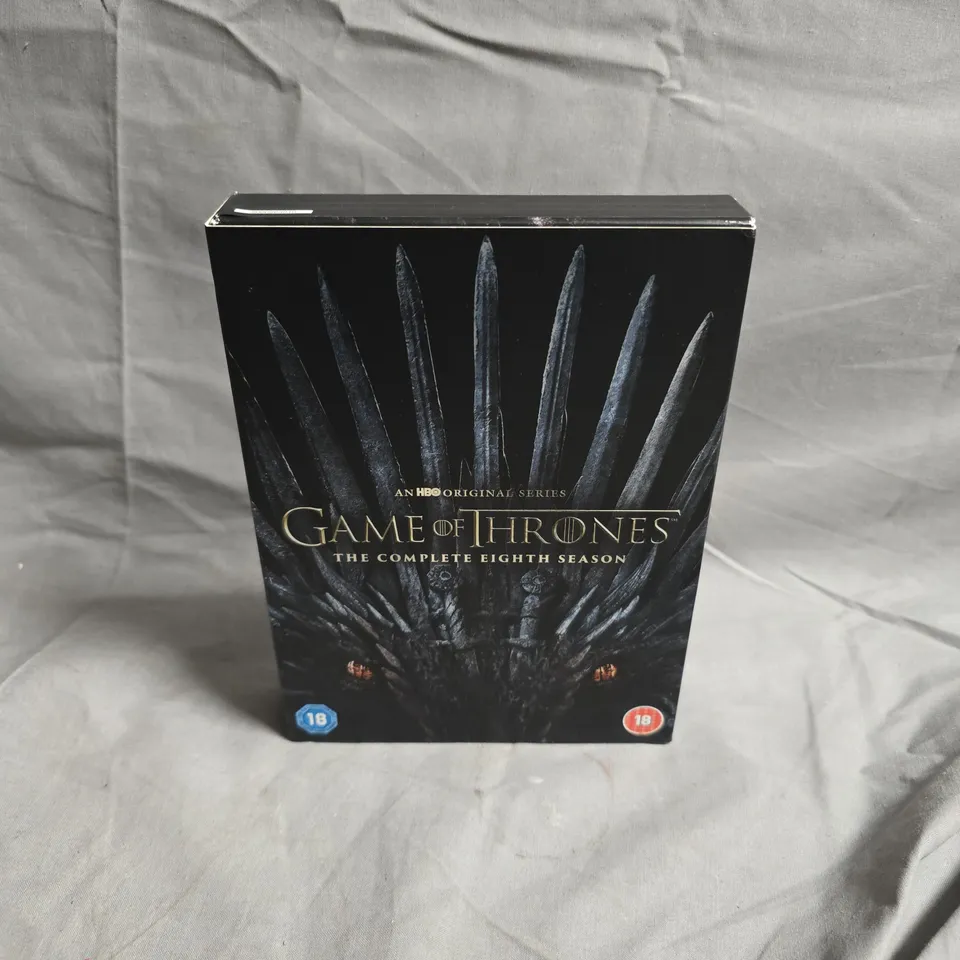GAME OF THRONES: THE COMPLETE EIGHTH SEASON – BOXED DVD/BLU-RAY SET