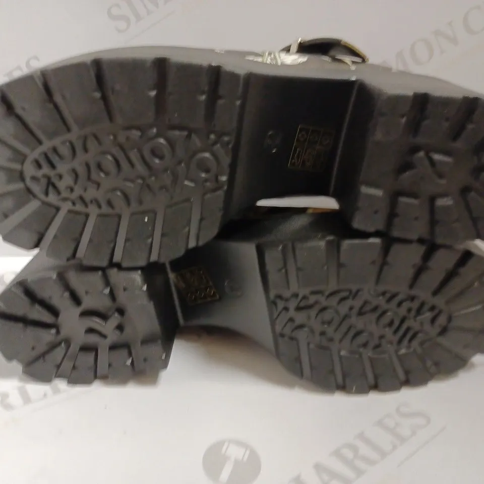 KOI VEGAN TIRA MARY JANES 'FLORAL EDITION' - SIZE 6