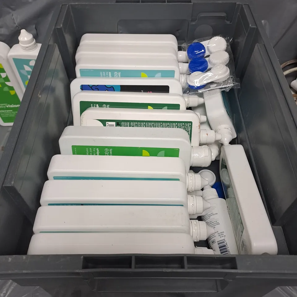APPROXIMATELY 20 ASSORTED CONTACT LENS SOLUTIONS - COLLECTION ONLY
