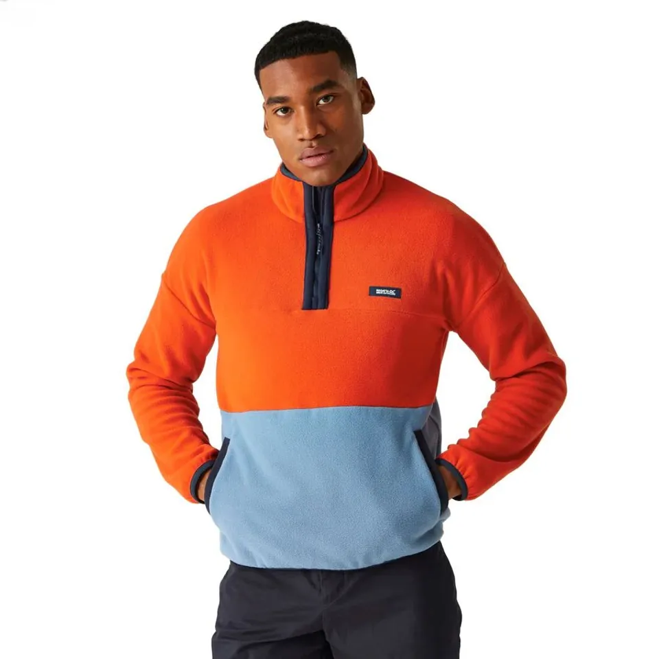 REGATTA MENS CALLIDE HALF ZIP FLEECE SIZE L