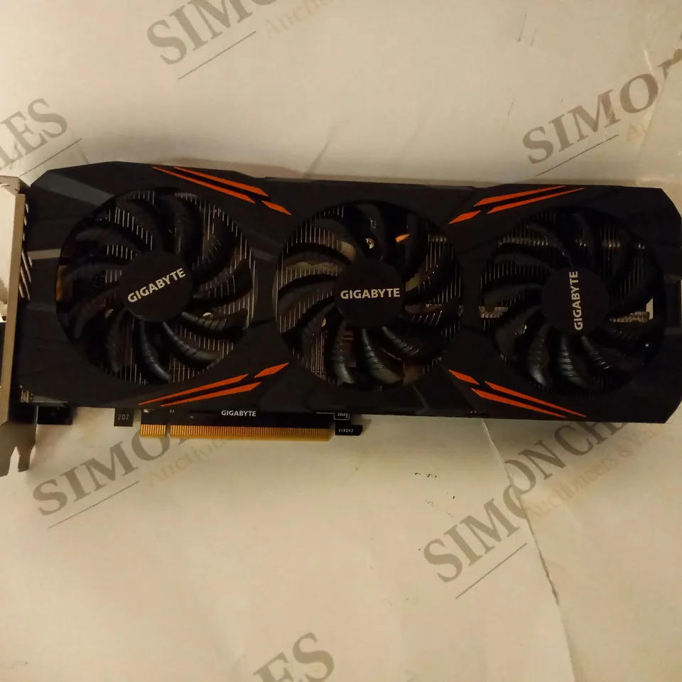 GIGAYBTE PCI EXPRESS GRAPHICS CARD (GPU) WITH 3 FANS