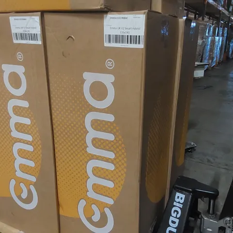 BRAND NEW BOXED EMMA UK V2 SMART HYBRID 135 x 190CM DOUBLE MATTRESS 