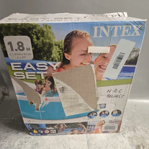 BOXED INTEX EASY SET PADDLING POOL - 1.83 X 51CM