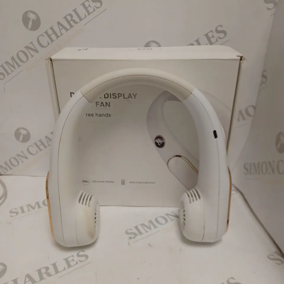 BOXED N23 DIGITAL DISPLAY NECK FAN 