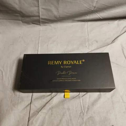 REMY ROYALE CLIPHAIR DOUBLE DRAWN HAIR EXTENSIONS, 24\" NANO TIP – COLOUR #3, 50G