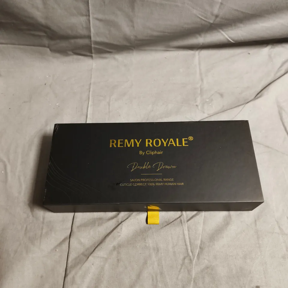 REMY ROYALE CLIPHAIR DOUBLE DRAWN HAIR EXTENSIONS, 24\" NANO TIP – COLOUR #3, 50G