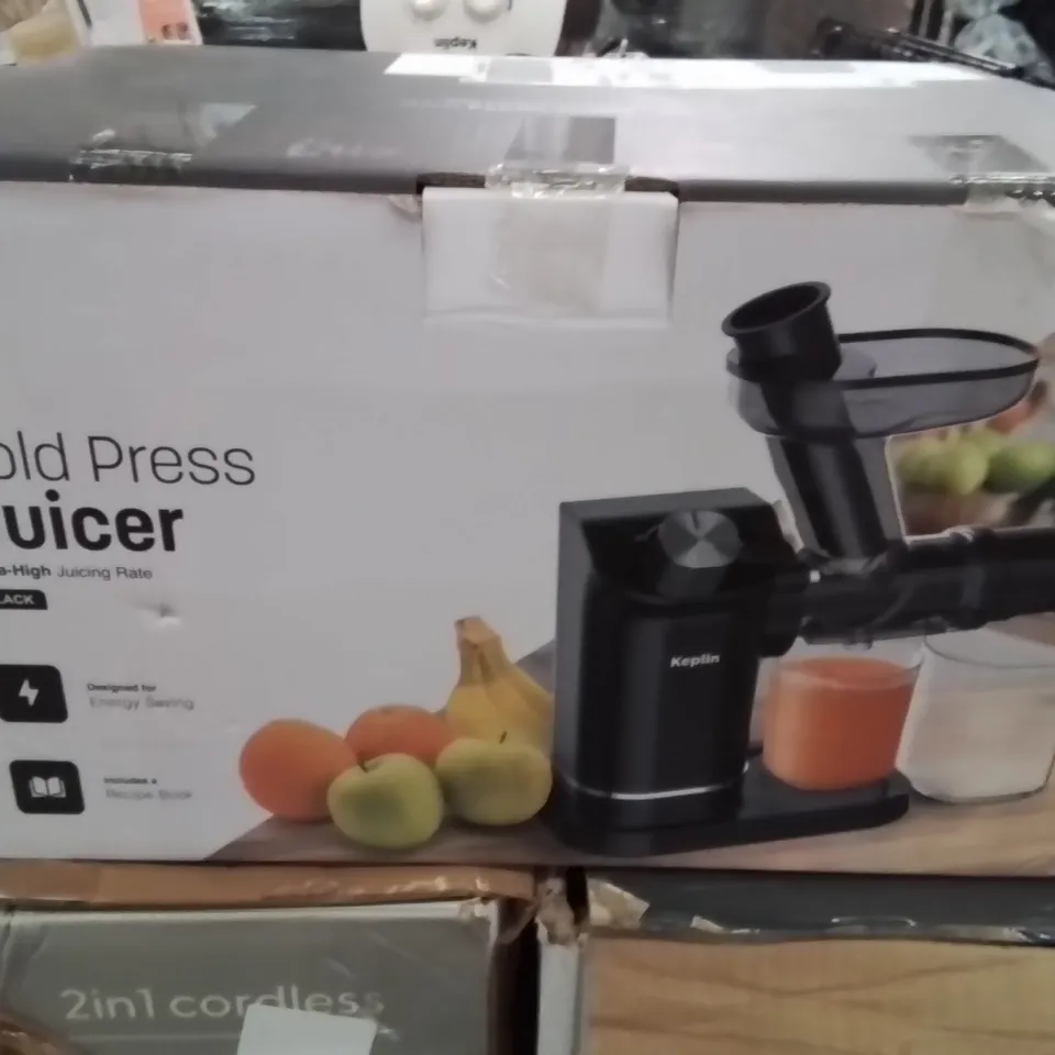 BOXED KEPLIN COLD PRESS JUICER
