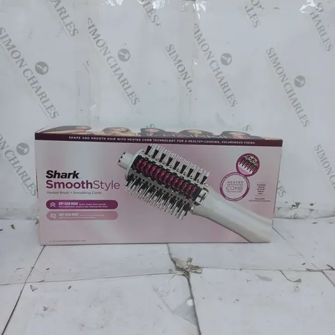 BOXED SHARK SMOOTHSTYLE HOT BRUSH & SMOOTHING COMB