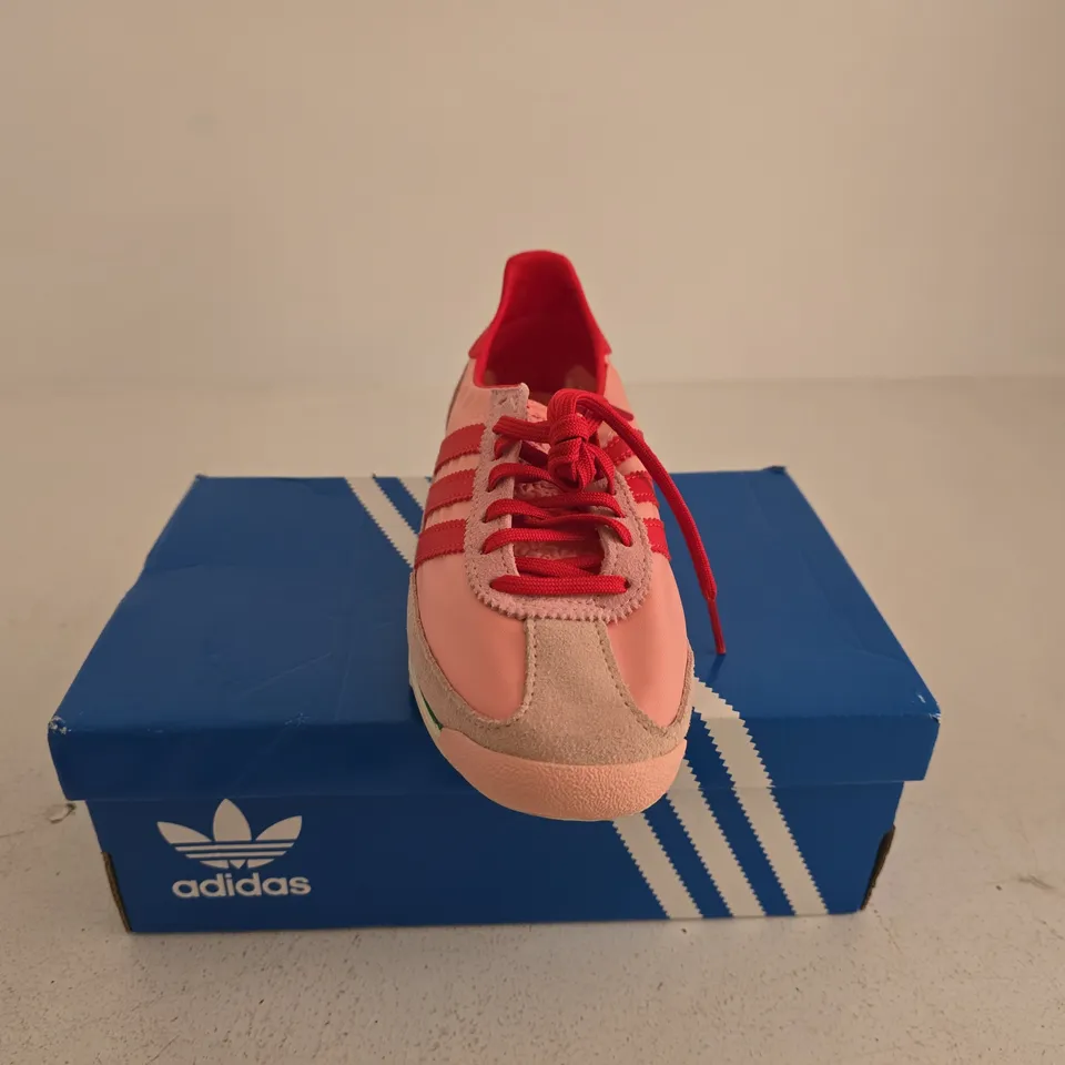 ADIDAS PINK/RED WOMENS TRAINER UK 3 BOXED