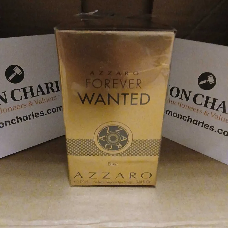BOXED AND SEALED AZZARO FOREVER WANTED ELIXIR PARFUM 100ML