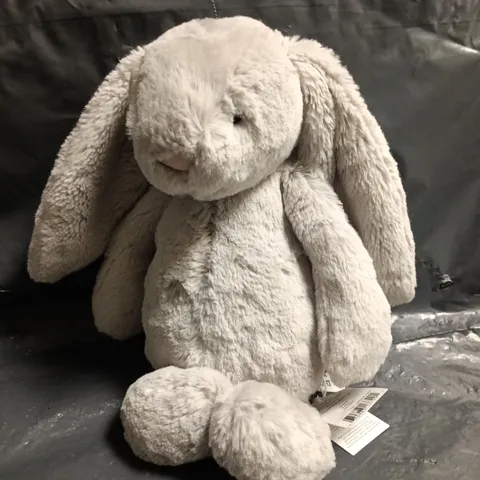 JELLYCAT BASHFUL SILVER BUNNY SOFT PLUSH TOY