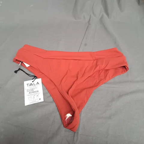 TIALA HIGH WAISTED BREIF IN ORANGE - XL