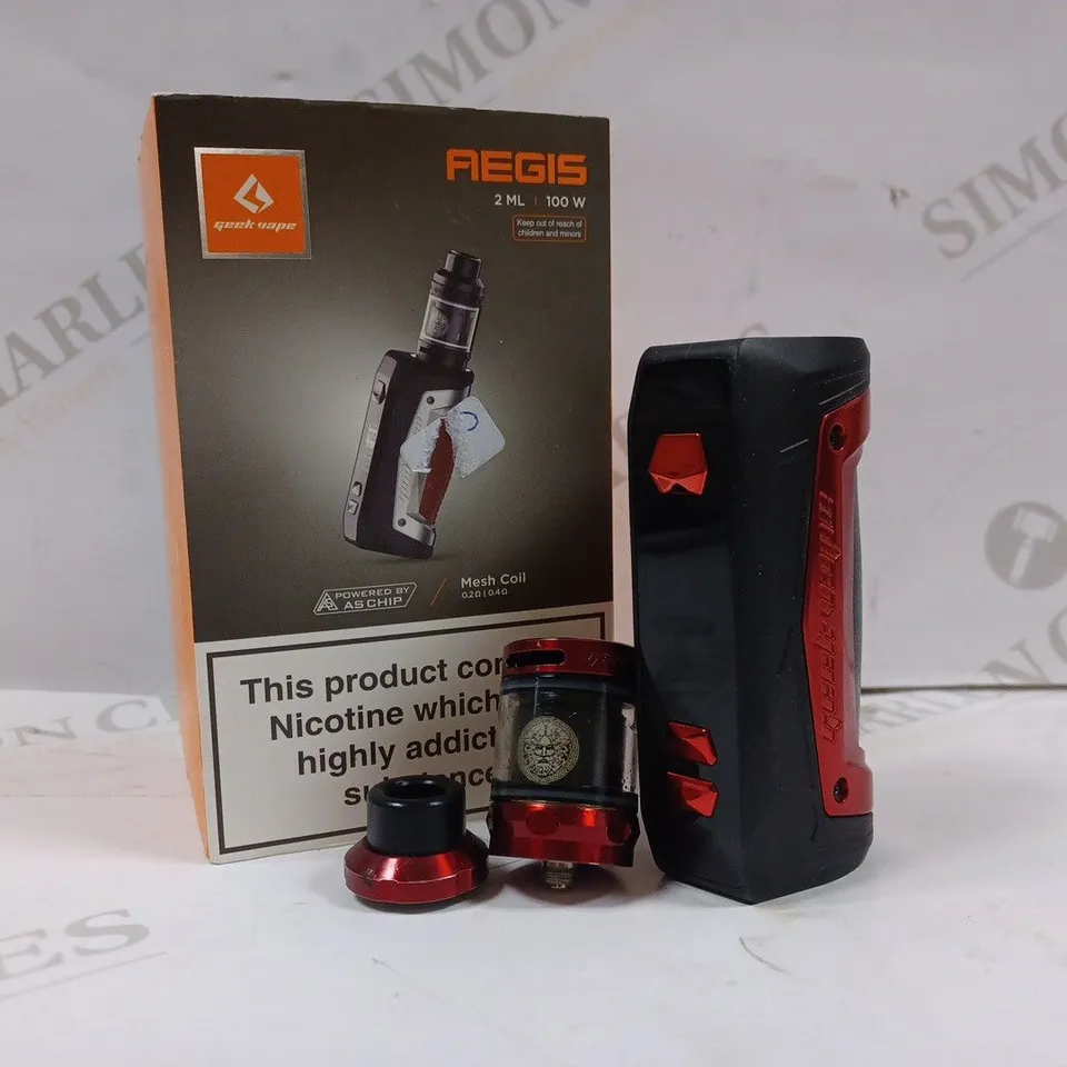 BOXED GEEKVAPE AEGIS MOD VAPE - RED PHOENIX 