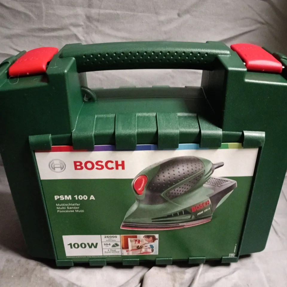 SEALED BOSCH PSM 100A MULTI SANDER 
