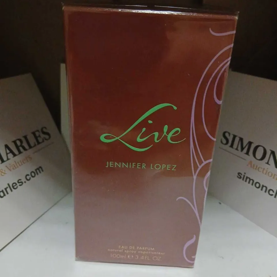 BOXED AND SEALED LIVE JENNIFER LOPEZ EAU DE PARFUM 100ML