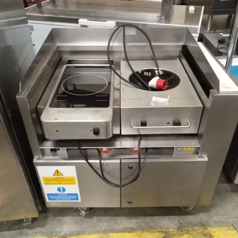 VARITHEK INDUCTION RANGE WITH WOK AND HOB – AIR CLEAN SYSTEM UNIT